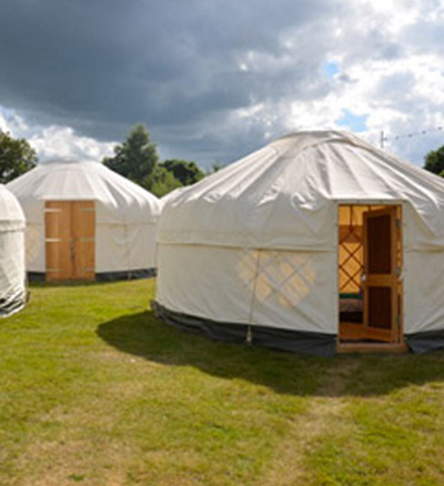 Glastonbury luxury yurt 2021