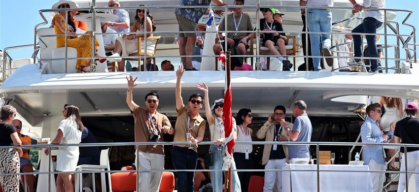 Monaco Grand Prix yacht hospitality