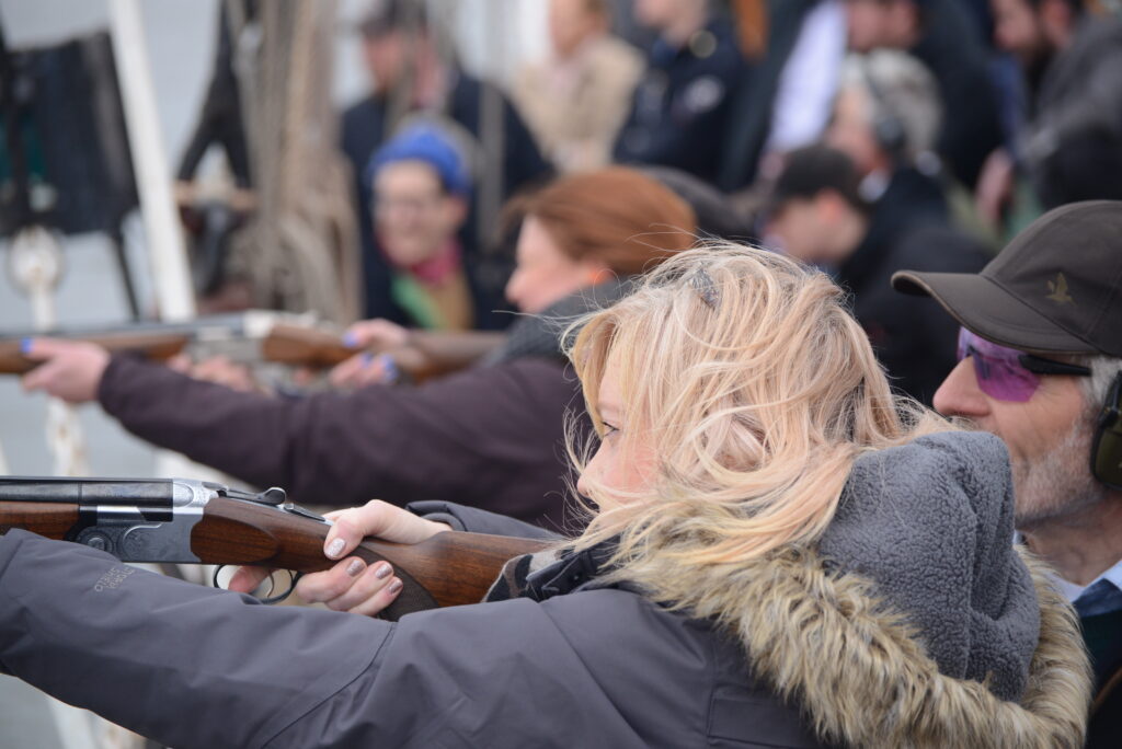 Clay pigeon VIP shooting experience on The Thames