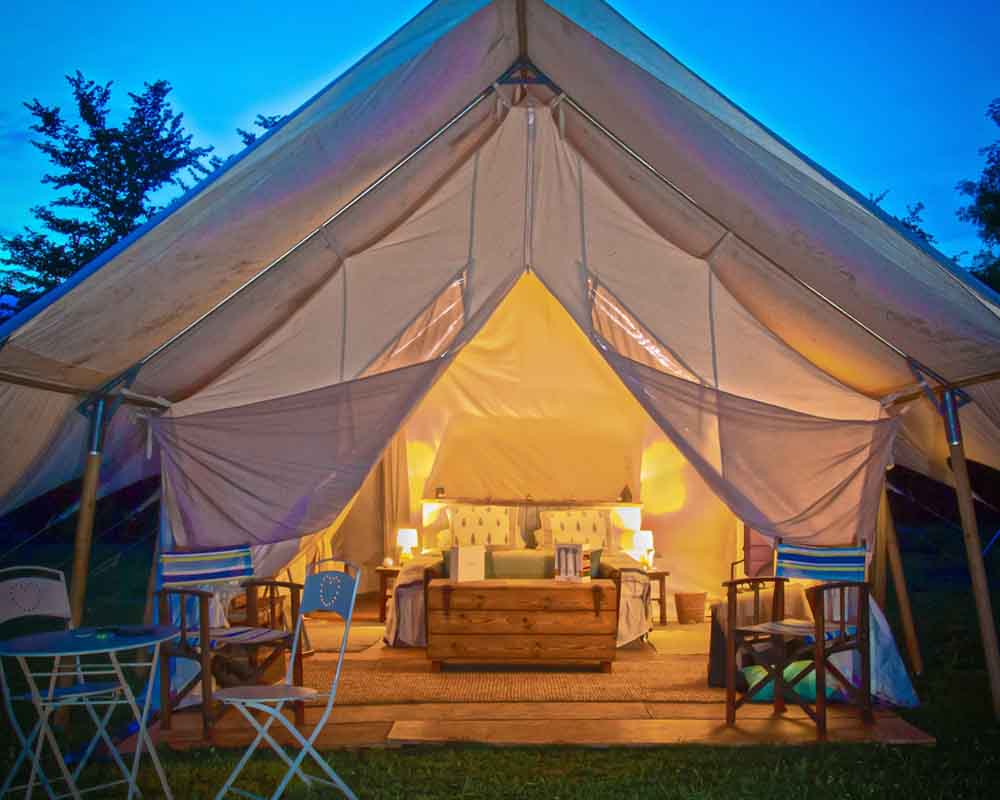 Glastonbury festival luxury camping and hospitality ticket