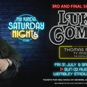Luke Combs, Wembley Stadium, 01/08/2026 17:00:00, Gold Hospitality (Luke Combs)