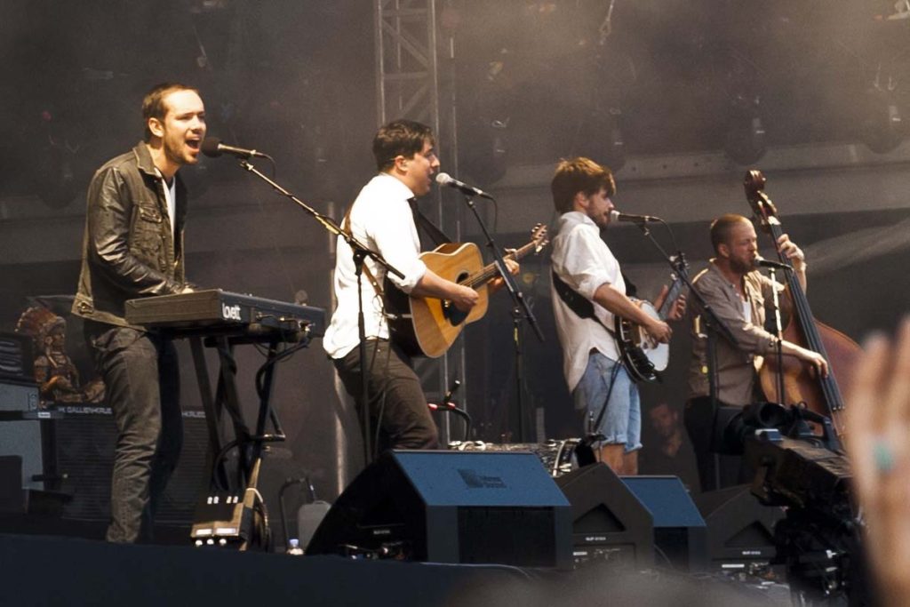 Mumford and Sons BST Hyde park Corner
