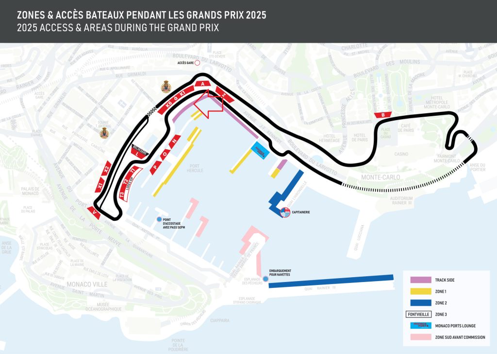 Monaco (Monte Carlo) F1 Grand Prix Luxury Yacht hospitality