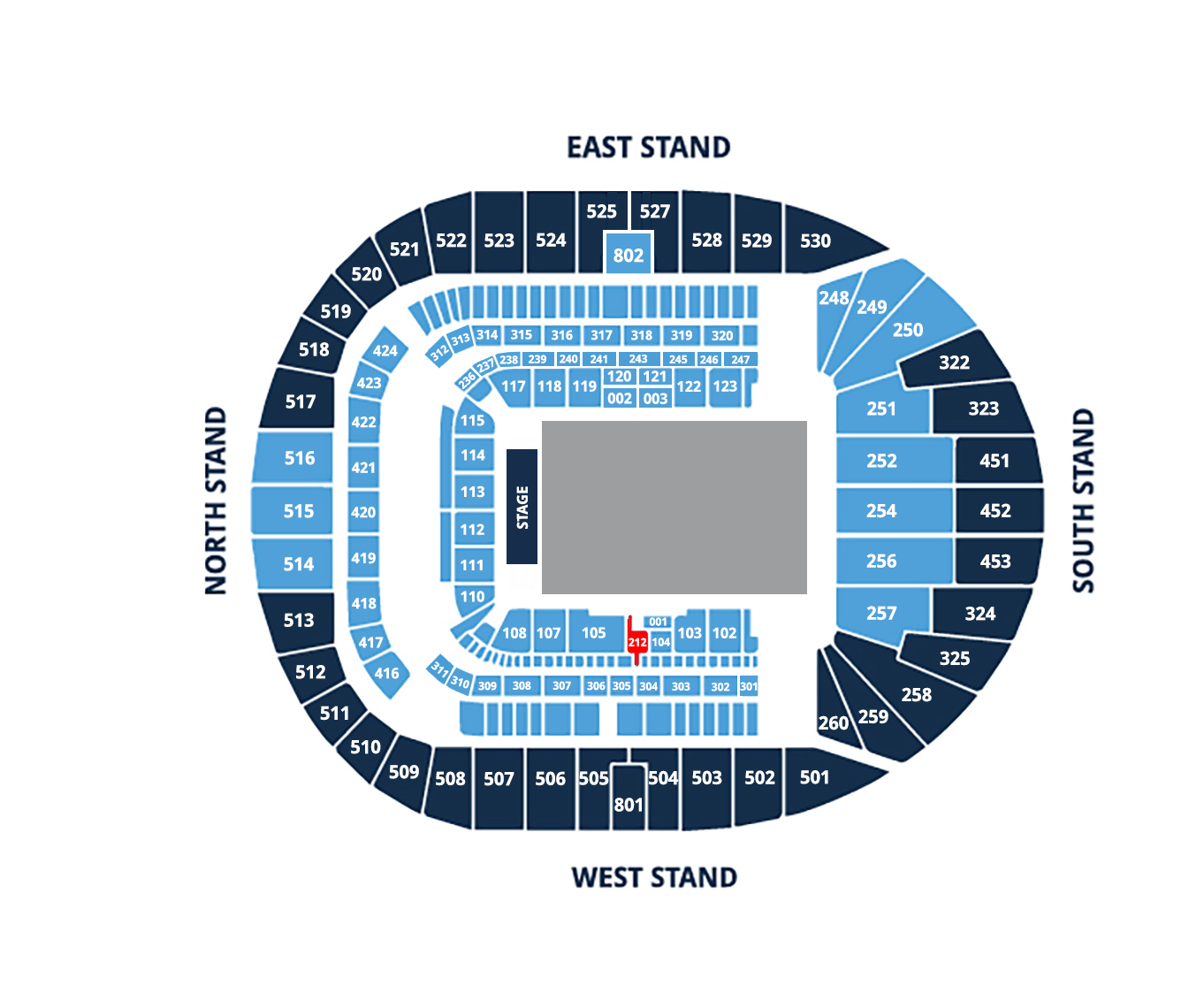 Jay Z Tottenham Stadium Premium Seats (212) - Image 2