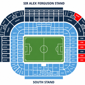 Manchester United Vs Brighton & Hove Albion 10.02.2027 East Stand Upper Tier