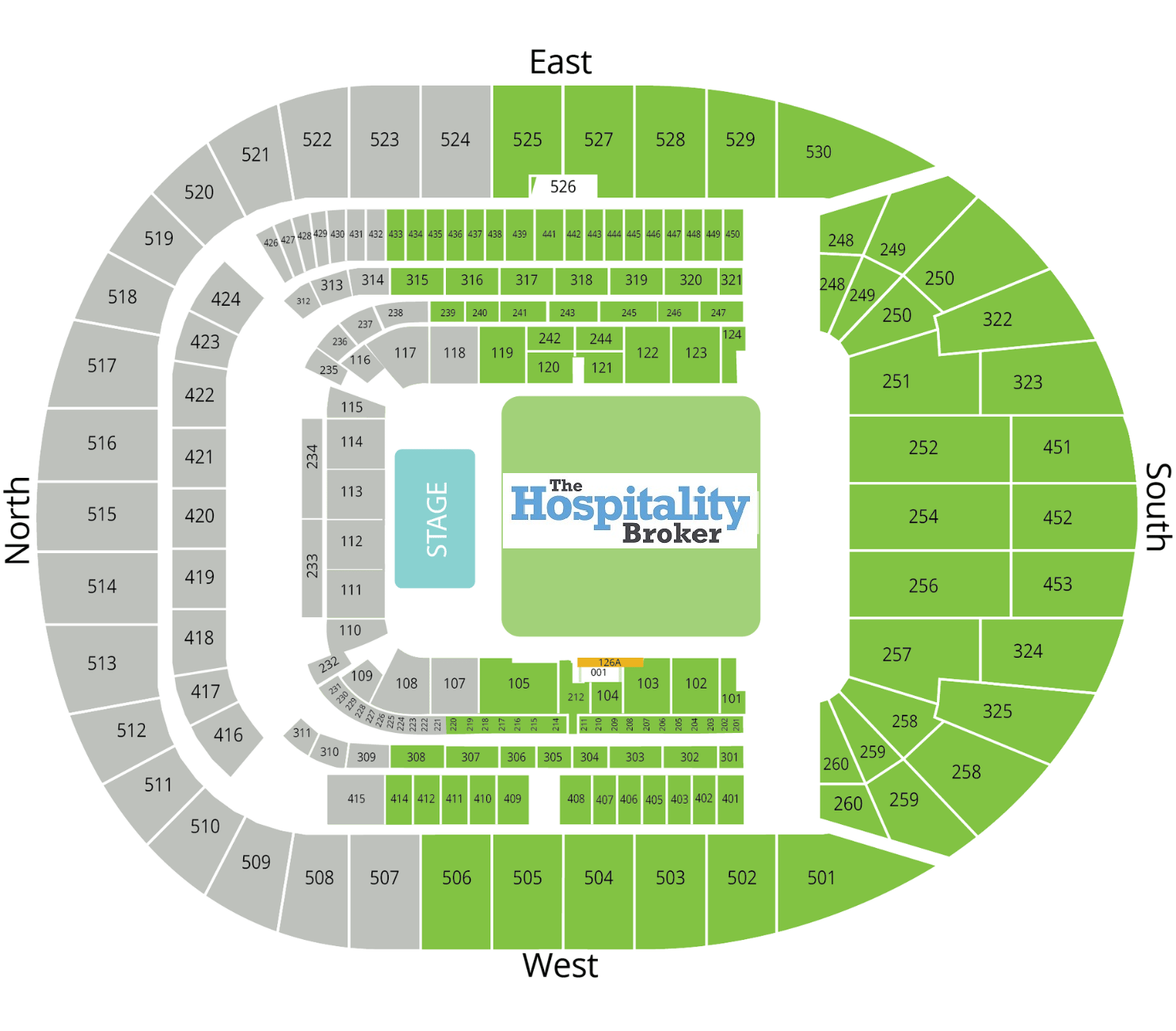 Jay Z Tottenham Stadium Tunnel Club (126A seats) 5th Sept - Image 3