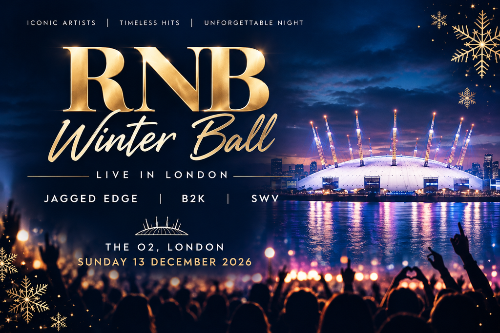 RNB Winter Ball 2026 at The O2 London with Jagged Edge, B2K and SWV.